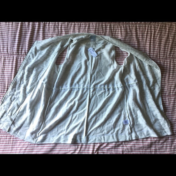 Women's M Asymmetrical Zipper Tunic Vest - Picture 2 of 7